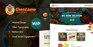 Gustavo | Chủ đề WordPress cho Nhà hàng, Quán bar & Nhà hàng Mexican Grill