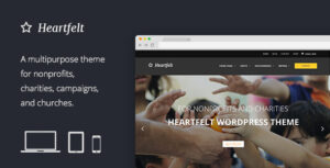 Heartfelt: Chủ đề WordPress đáp ứng nhân đạo