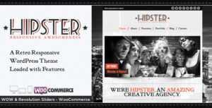 Hipster - Chủ đề WordPress Retro Responsive