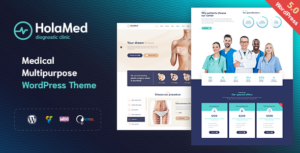 HolaMed - Chủ đề WordPress cho Phòng khám Chẩn đoán Y khoa & Phẫu thuật Thẩm mỹ