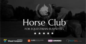Horse Club - Chủ đề WordPress về cưỡi ngựa