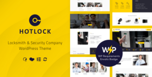 HotLock | Chủ đề WordPress về hệ thống an ninh & thợ khóa + RTL