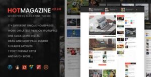 Hotmagazine - Chủ đề WordPress về tin tức và tạp chí