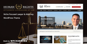 HumanRights - Chủ đề WordPress của Luật sư và Luật sư