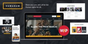 Humanum - Chủ đề WordPress về Nhân quyền
