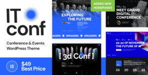 ITconf - Chủ đề WordPress Hội nghị & Sự kiện
