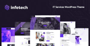 Infetech - Chủ đề WordPress về dịch vụ CNTT