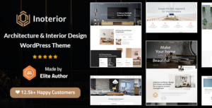 Inoterior - Chủ đề WordPress dành cho nhà thiết kế kiến trúc và nội thất + RTL