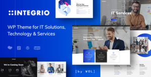 Integrio - Công ty dịch vụ và giải pháp CNTT Theme WordPress
