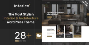 Interico - Chủ đề WordPress về Thiết kế nội thất & Kiến trúc