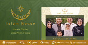 Islam House - Chủ đề WordPress về Nhà thờ Hồi giáo và Tôn giáo