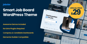 Jobster - Chủ đề WordPress của Smart Job Board