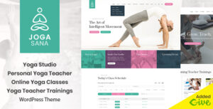 Jogasana - Chủ đề WordPress hướng đến Yoga