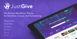JustGive - Chủ đề WordPress từ thiện và gây quỹ