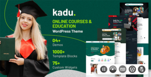 Kadu - Chủ đề WordPress về giáo dục