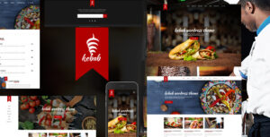 Kebab - Nhà hàng, Chủ đề WordPress thức ăn nhanh