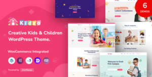 Kidzo - Chủ đề WordPress dành cho trẻ em và trẻ em