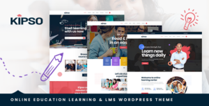 Kipso - Chủ đề WordPress LMS Giáo dục