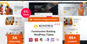 Konstruk - Chủ đề WordPress về xây dựng