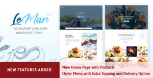 LeMar - Chủ đề WordPress Nhà hàng hải sản