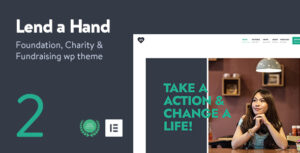 Lend a Hand - Chủ đề WordPress của Quỹ và Từ thiện