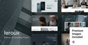 Leroux - Chủ đề WordPress tư vấn kinh doanh