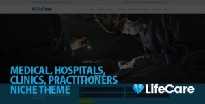 LifeCare - Chủ đề WordPress Y tế đáp ứng