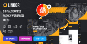 Linoor - Chủ đề WordPress về dịch vụ đại lý kỹ thuật số