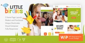 Little Birdies | Chủ đề WordPress cho trẻ mẫu giáo