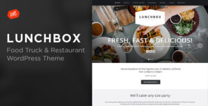 Lunchbox - Chủ đề WordPress về xe tải thực phẩm & nhà hàng