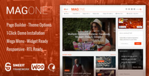 MagOne -­ News Magazine WordPress Theme
