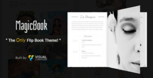 MagicBook - Chủ đề WordPress Sách lật 3D