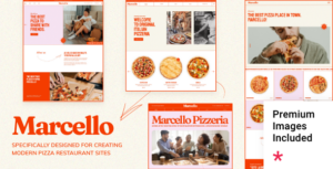 Marcello - Chủ đề nhà hàng Pizza