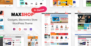 MaxShop - Electronics Store Elementor WooCommerce WordPress Theme (9+ Homepages, 2+ Mobile Layouts)