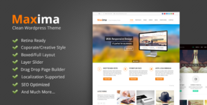 Maxima - Chủ đề WordPress Retina Ready
