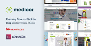 Medicor - Phòng khám y tế & Nhà thuốc WooCommerce WordPress Theme