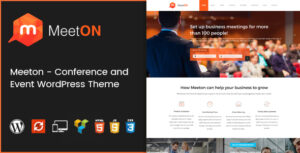 Meeton - Chủ đề WordPress cho Hội nghị & Sự kiện