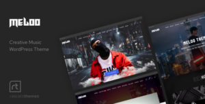 Meloo - Chủ đề âm nhạc cho WordPress