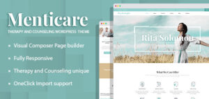 Menticare - Chủ đề WordPress về trị liệu và tư vấn