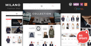 Milano - Chủ đề WooCommerce đáp ứng thời trang tuyệt vời