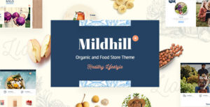 Mildhill - Chủ đề Cửa hàng Thực phẩm và Hữu cơ