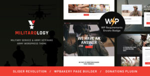 Militarology - Chủ đề WordPress về Quân đội & Cựu chiến binh