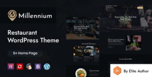 Millennium - Chủ đề WordPress nhà hàng