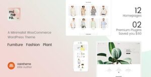 Minera - Chủ đề WordPress WooCommerce tối giản