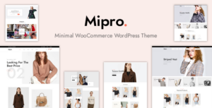 Mipro - Chủ đề WordPress WooCommerce tối giản
