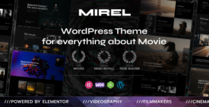 Mirel - Chủ đề WordPress cho hãng phim và nhà làm phim