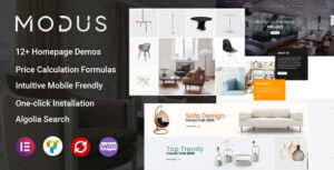 Modus - Chủ đề WooCommerce nội thất hiện đại