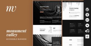 Monument Valley - Chủ đề WordPress WooCommerce & Doanh nghiệp có thể truy cập được
