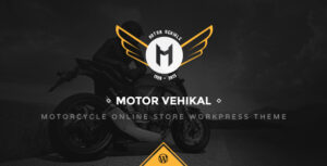 Motor Vehikal - Chủ đề WordPress cho cửa hàng xe máy trực tuyến