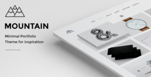 Mountain - Portfolio, Chủ đề WordPress của Cơ quan